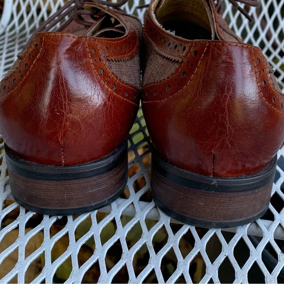 Stacy Adams Kemper Wingtip Oxford Dress Shoes Mens Size 10.5